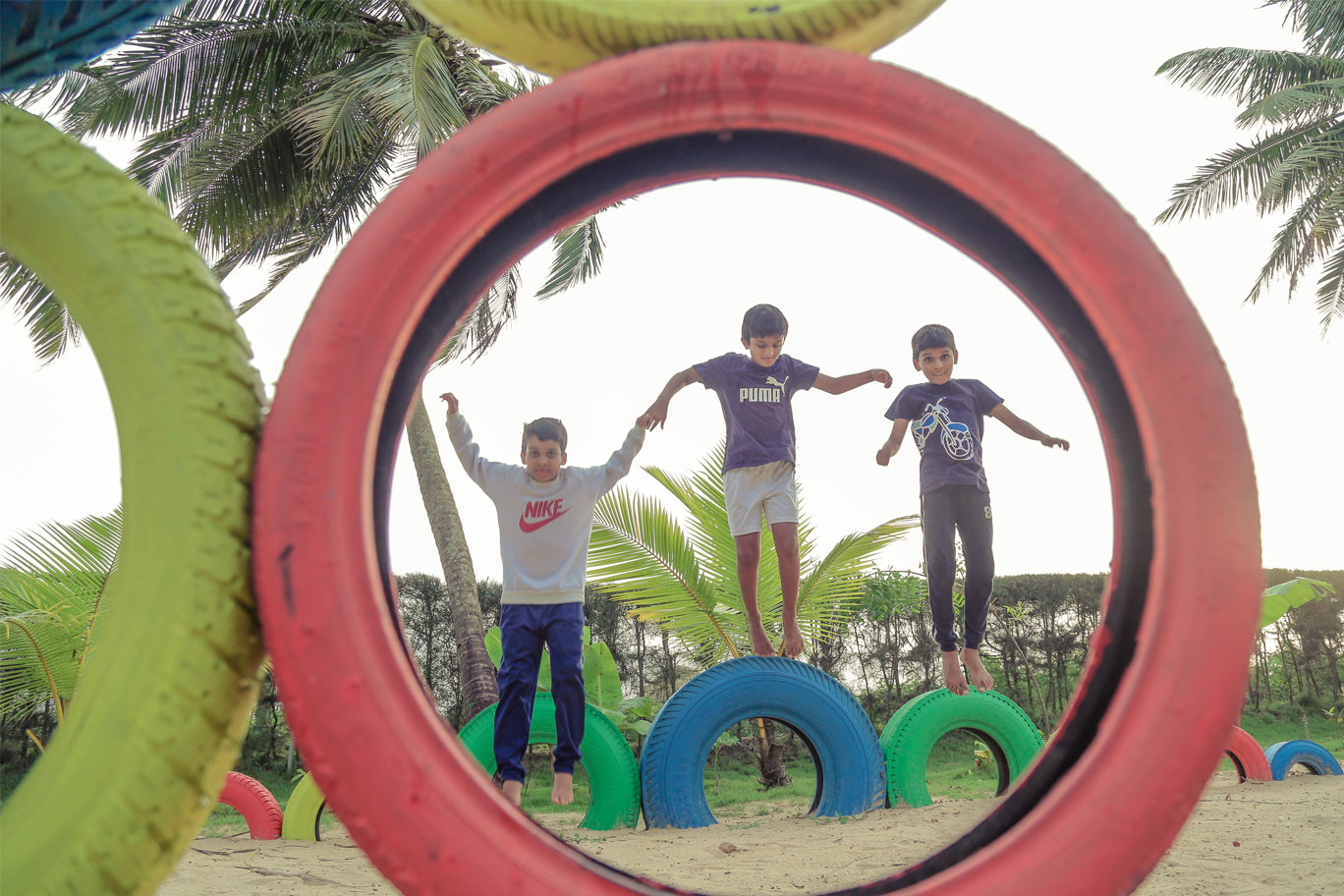water sports at best resort in kanur